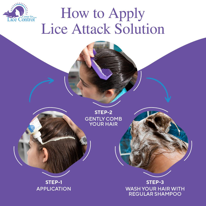 KaPOW! Lice Attack Solution - 12 oz (1)