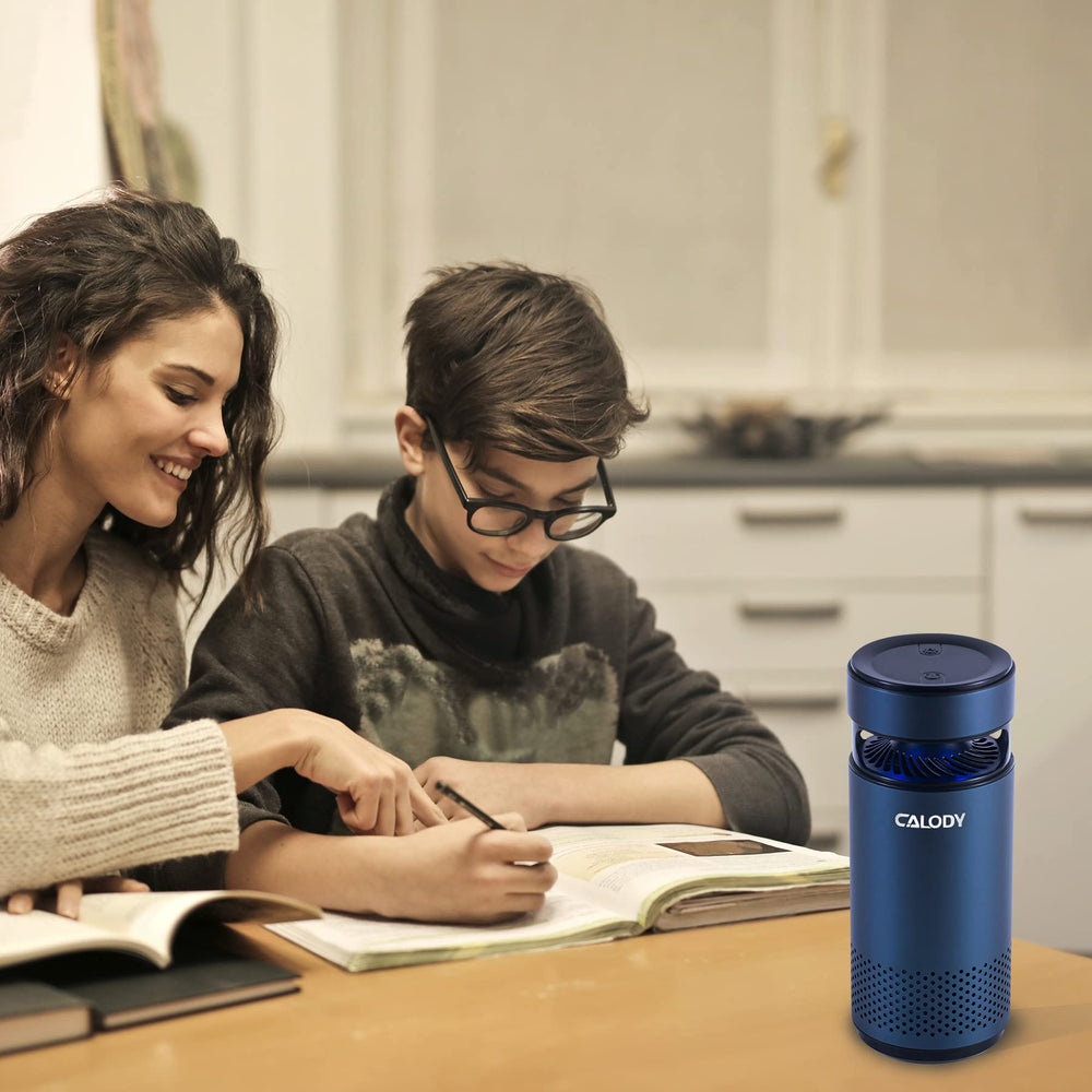 Portable Air Purifier, Car Air Purifier, Air Purifiers for Bedroom Home with H13 True HEPA Filter for Allergies Battery Powered, HEPA Air Purifier for Car Traveling Bedroom Office