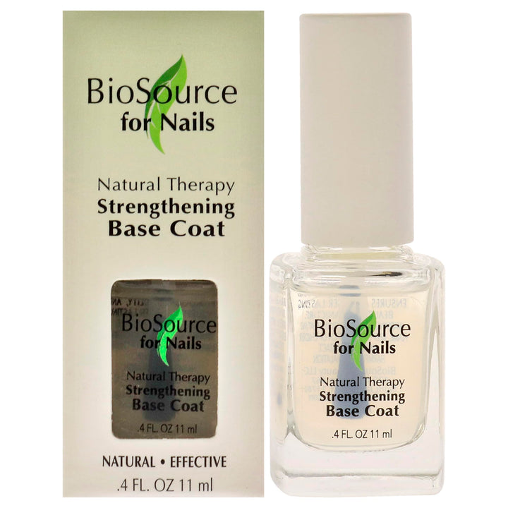 BioSource for Nails Natural Therapy Strengthening Base Coat, 0.4 oz