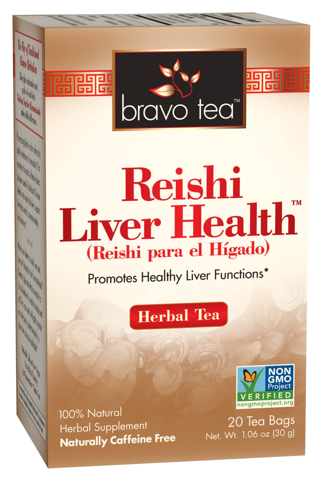Bravo Teas Reishi Liver Health, 1 Ounce