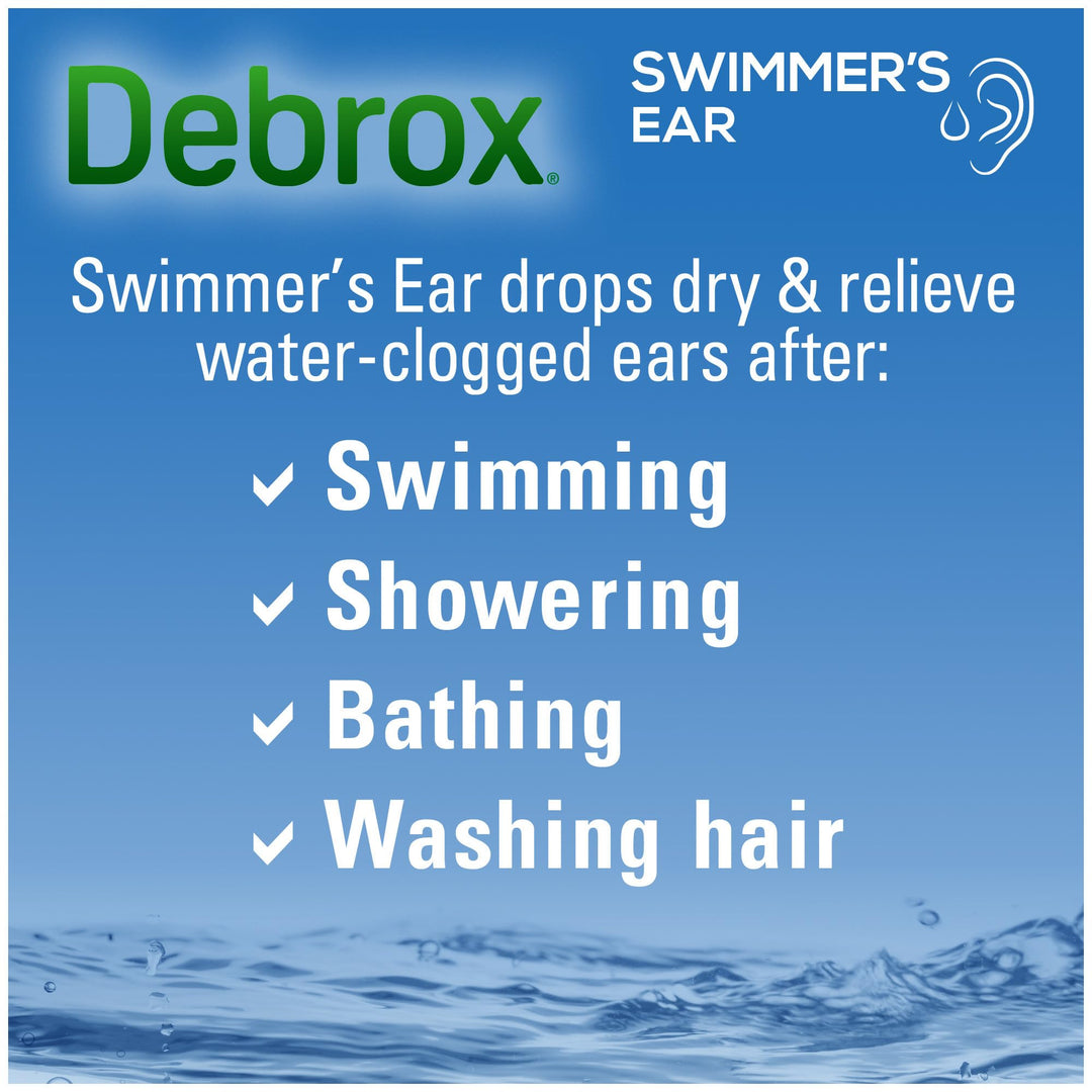 Debrox Swimmer&#39;s Ear Relief Ear Drying Drops | 