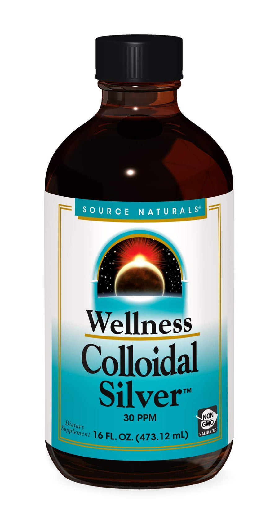 Wellness Colloidal Silver 30 ppm, Supports Physical Well Being* - 16 Fluid oz