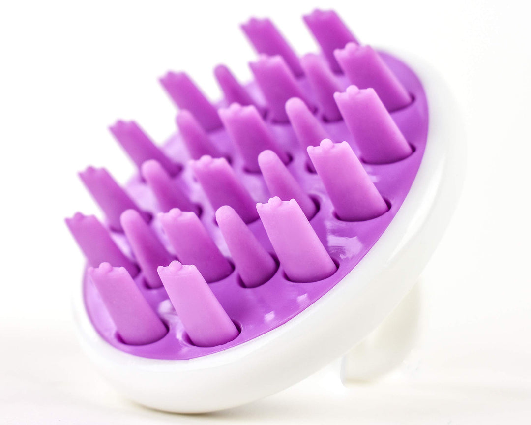 Zyllion Scalp Massager Dandruff Brush - For Exfoliating