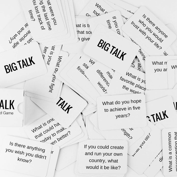 Question Card Game: Skip Small Talk, Make Meaningful Connections - Unique Conversation Starters, Fun Party Icebreaker Activity, Useful Networking, Educational, and Therapy Tool - 88 questions