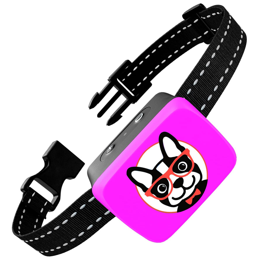 Small Dog, Rechargeable – Smallest Bark Collar for Small Dogs 5-15lbs - Most Humane Stop Barking Collar - Dog Training No Shock Anti Bark Collar - Safe Pet Bark Control Device