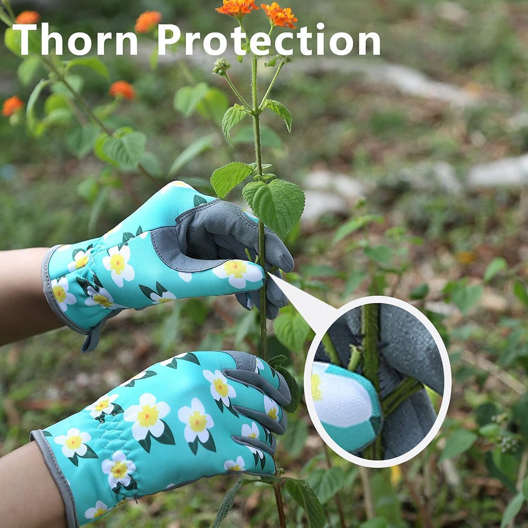 Garden Gloves for Women, Gardening Gloves for Women Thorn Proof, Gardening Gloves for Digging, Planting,Pruning