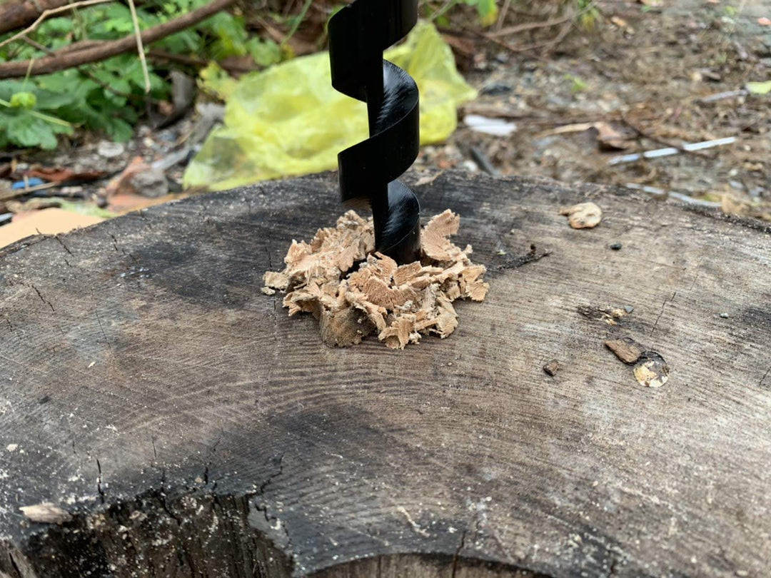 1” x 10” Scotch Eye Wood Auger Drill Bit - Hand Auger for Bushcraft Backpack and Camping - Perfect Addition Tool to Survival and Camping Gear Packs (1 x 10)