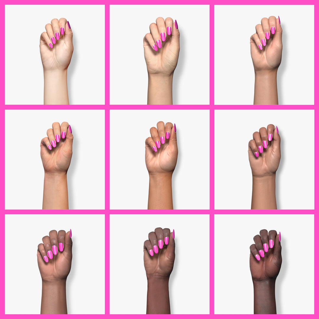 Revlon Nail Enamel, Chip Resistant Nail Polish, Glossy Shine Finish, in Pink, 723 Electric, 0.5 oz