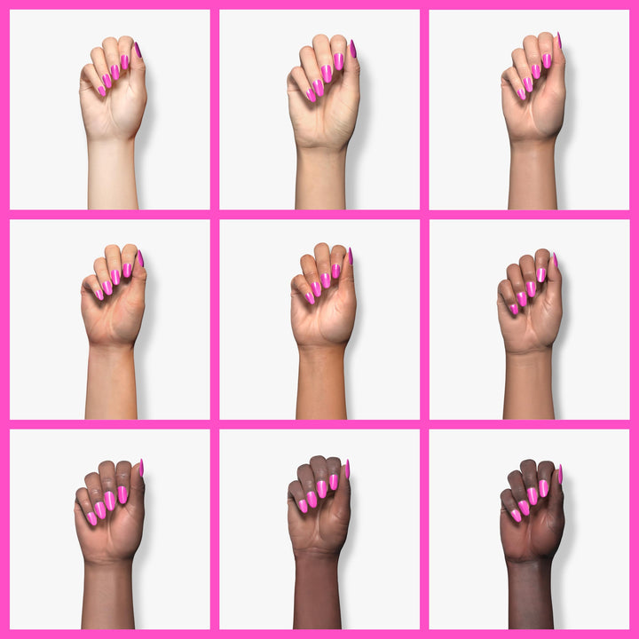 Revlon Nail Enamel, Chip Resistant Nail Polish, Glossy Shine Finish, in Pink, 723 Electric, 0.5 oz