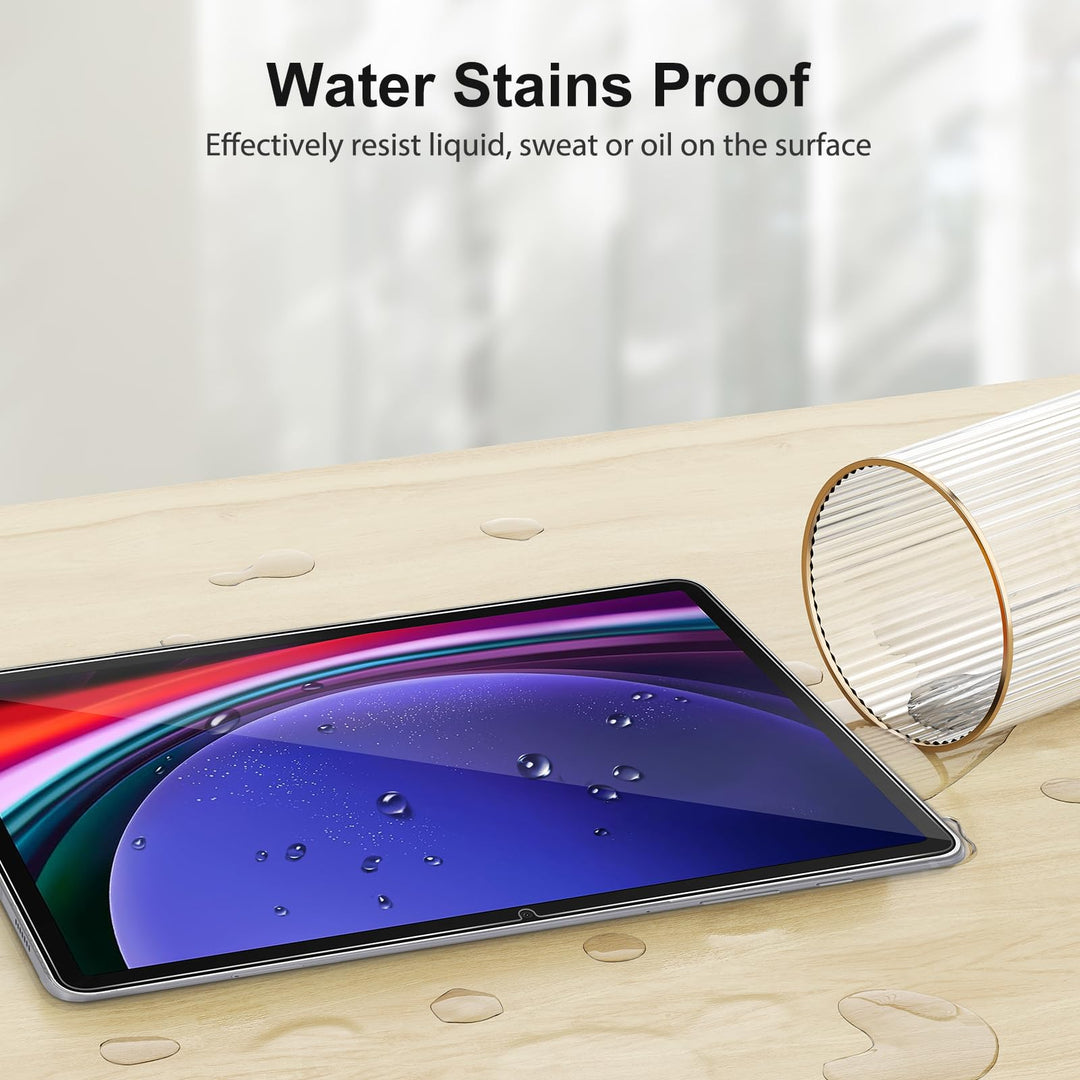 2 Pack Screen Protector for Samsung Galaxy Tab S9 FE 5G (10.9 inch) &amp; Galaxy Tab S9/ S8/ S7 (11 inch), Tempered Glass Compatible with S Pen, Anti-Scratches