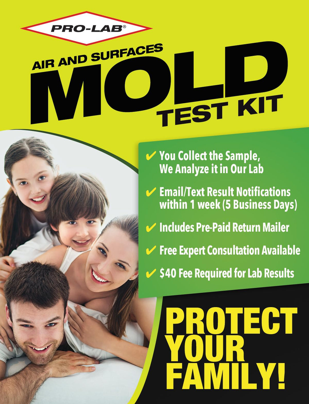 Pro-Lab MO109 Mold Do It Yourself Test Kit