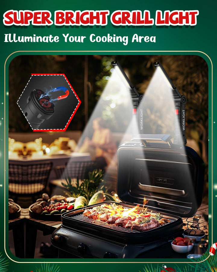 Coquimbo Tool Gifts for Men Dad Him, Rechargeable LED W
