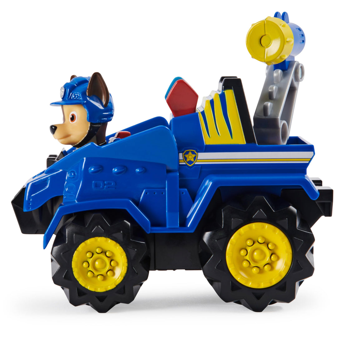 , Dino Rescue Chase’s Deluxe Rev Up Vehicle with Mystery Dinosaur Figure