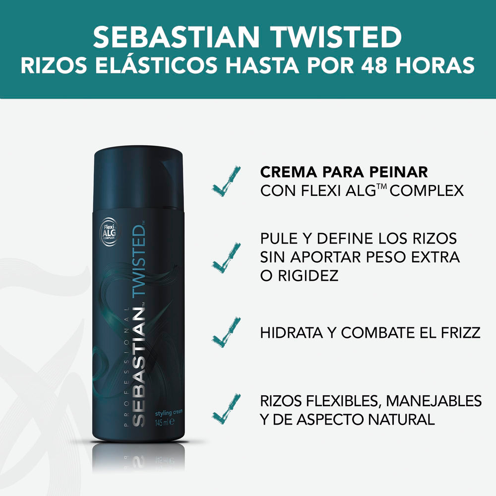 Twisted Elastic Styling Cream, Curl Magnifier, 4.9 oz