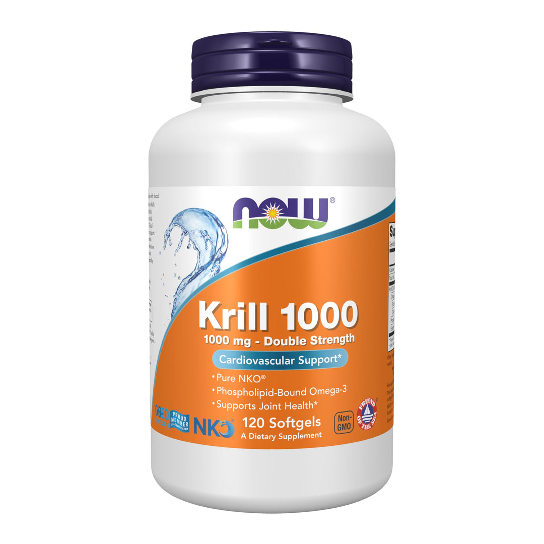 Supplements, Neptune Krill, Double Strength 1000 mg, Phospholipid-Bound Omega-3, 120 Softgels