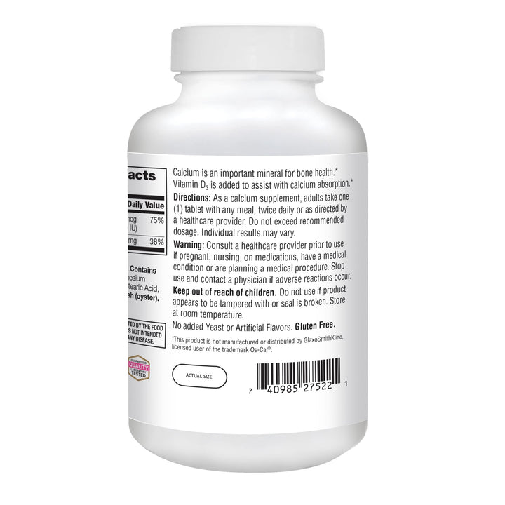 21st Century, Calcium 500 + D3 Plus Extra D3, 400 tablets