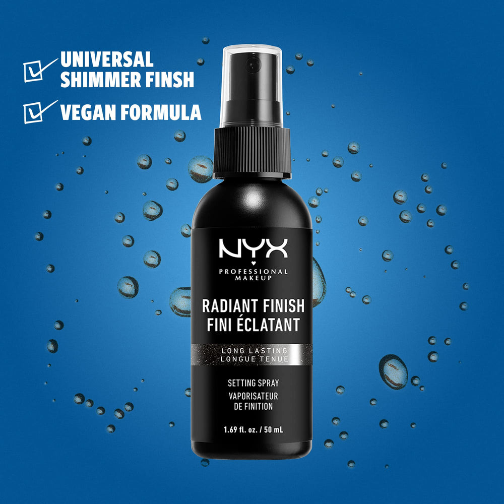Makeup Setting Spray - Radiant Finish, Long-Lasting Vegan Formula