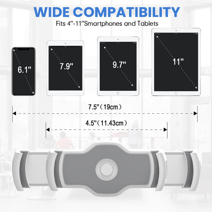 AboveTEK Tablet Stand Holder, Stylish Aluminum iPad Sta
