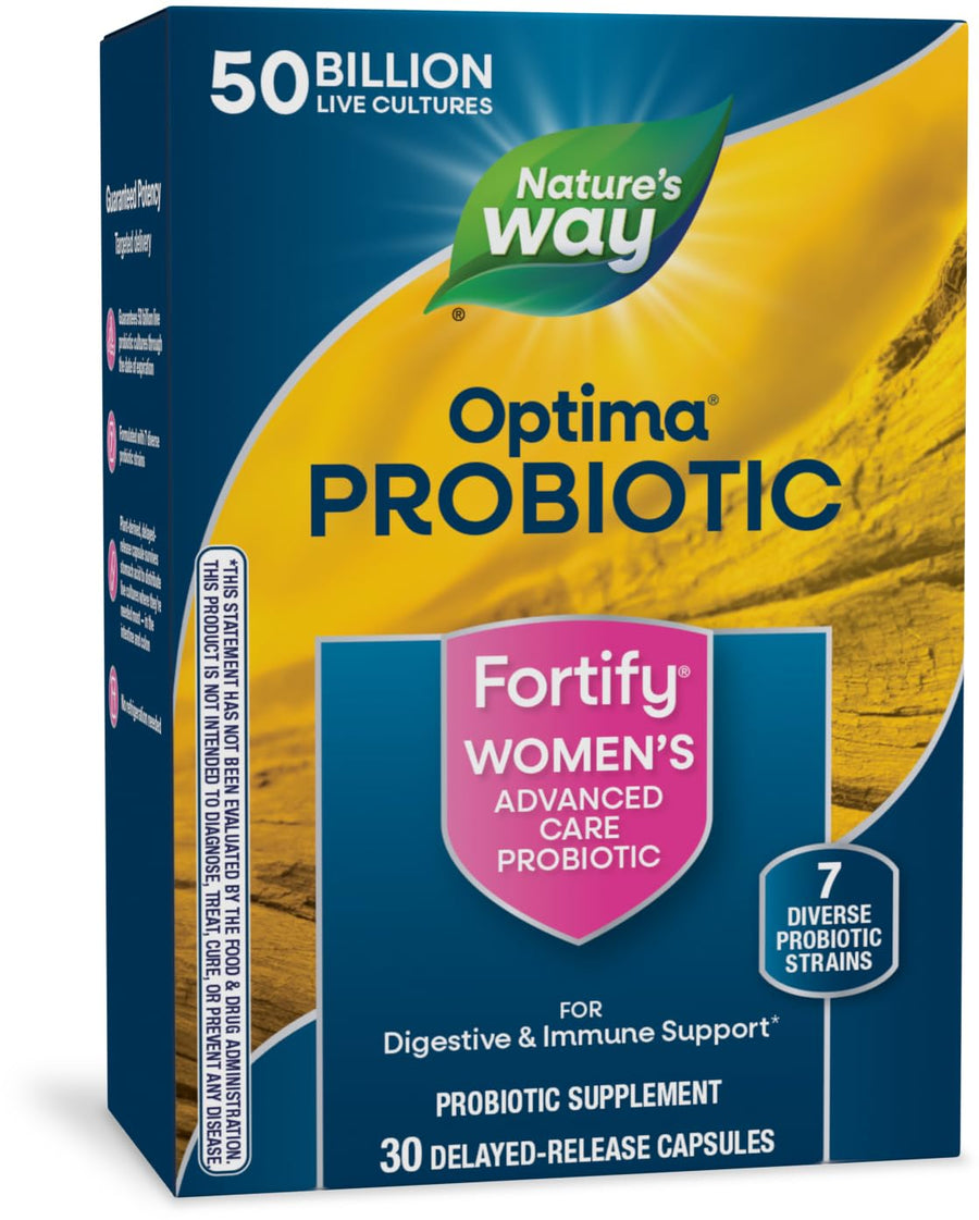 Primadophilus Optima - Womens - 50 Billion - 30 Vegetarian Capsules by Nature's Way