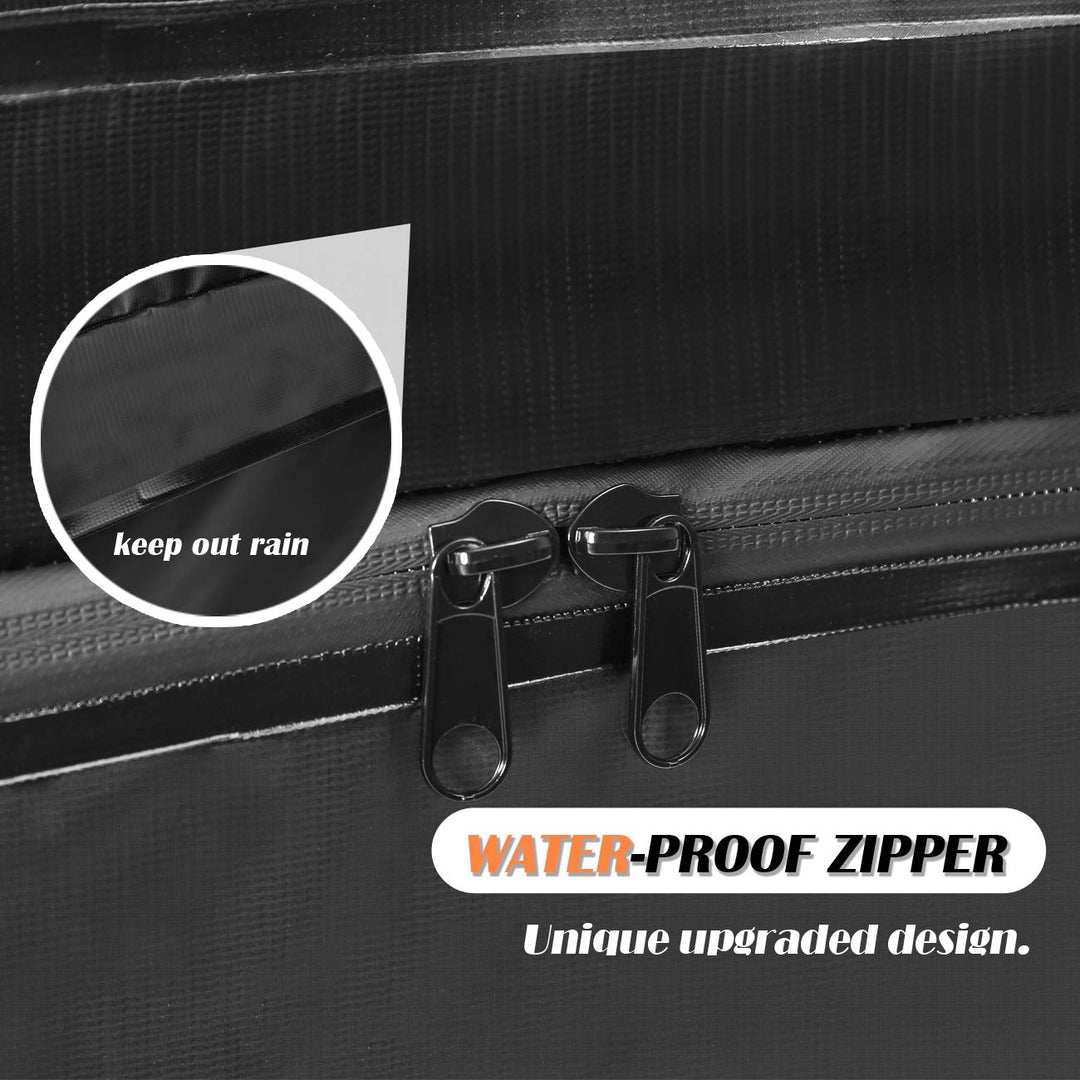 Waterproof Roof Top Cargo Bag 15 Cubic Feet The Car Top Carrier Bag Fits All Roof Racks