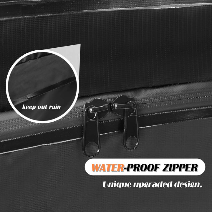 Waterproof Roof Top Cargo Bag 15 Cubic Feet The Car Top Carrier Bag Fits All Roof Racks