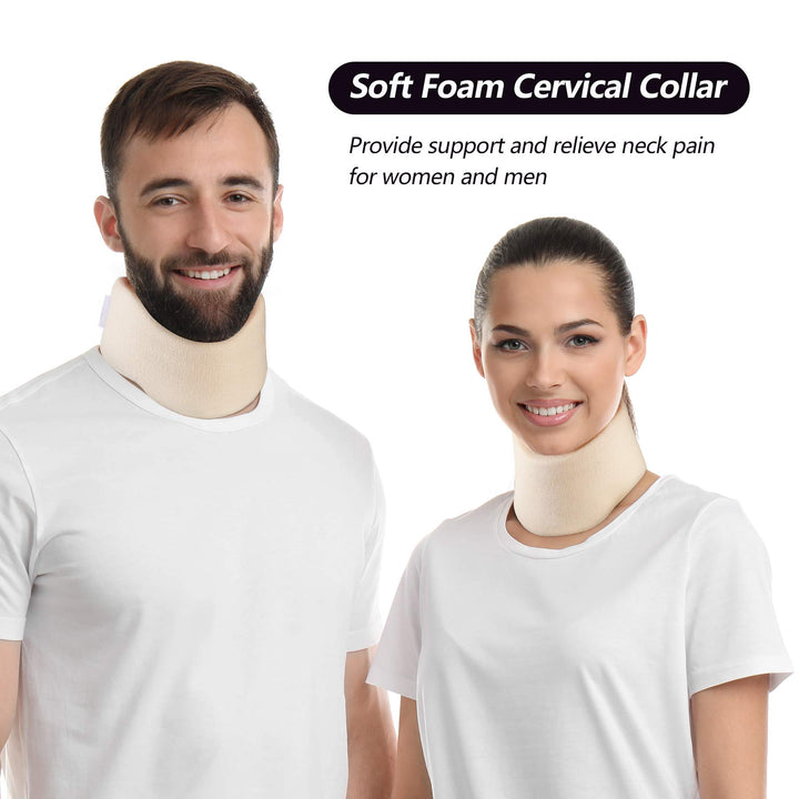 Soft Foam Neck Brace Universal Cervical Collar, Adjusta