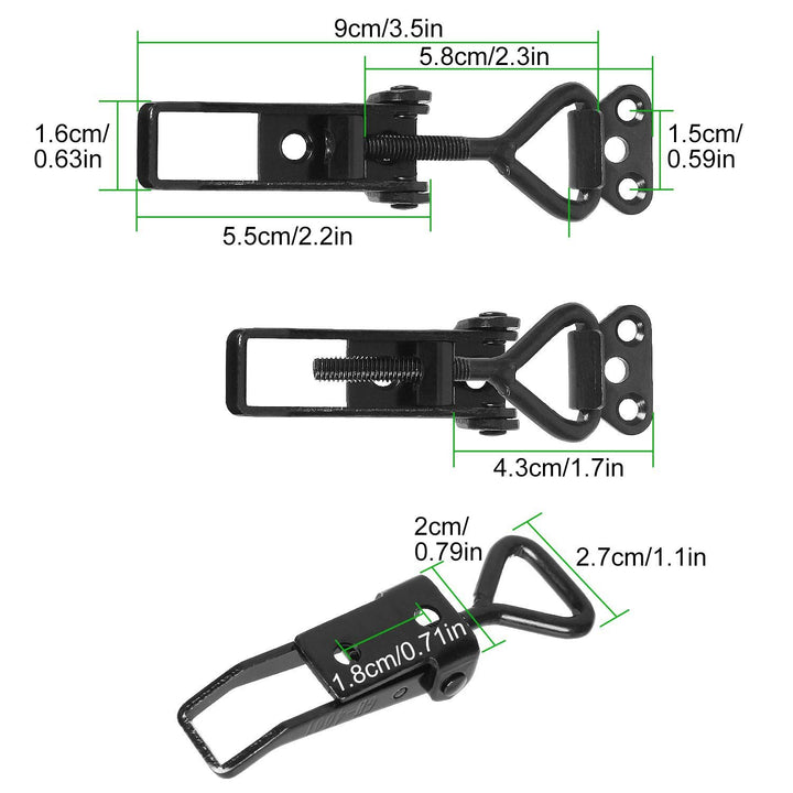 8PCS Adjustable Toggle Clamp 360 lbs Holding Capacity T