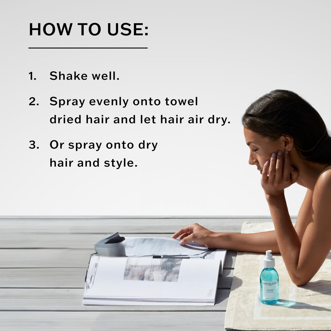 SachaJuan Ocean Mist Sea Salt Spray 50 ml 1.7 fl oz