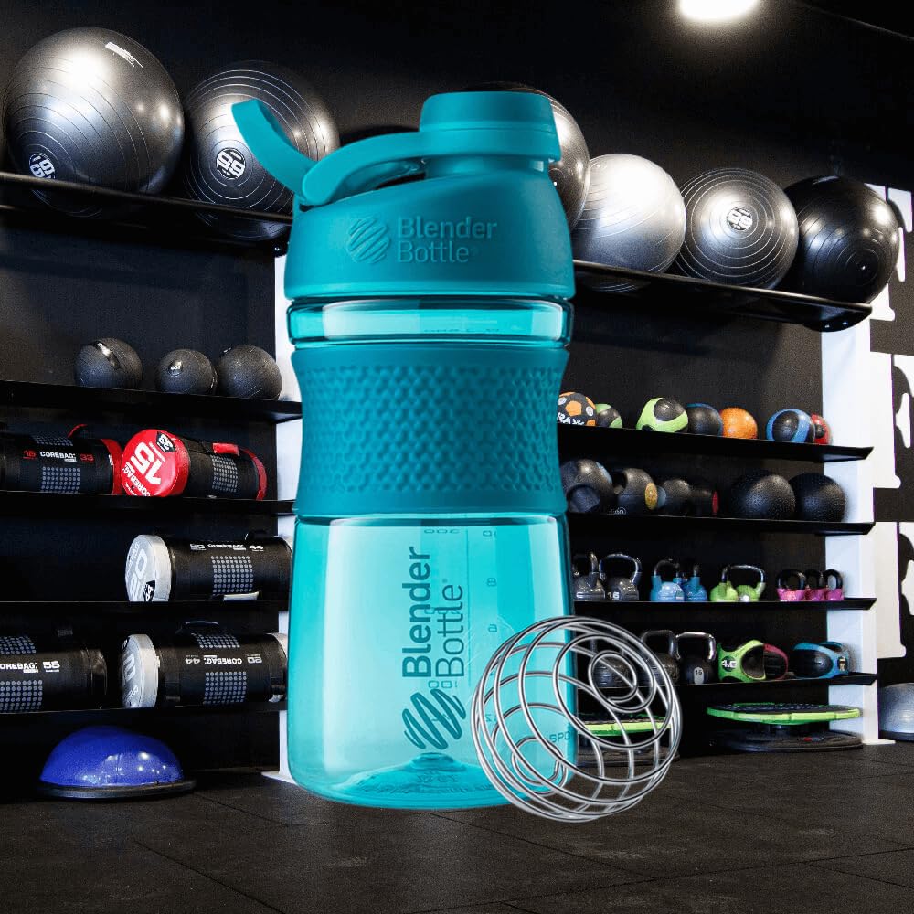 BlenderBottle SportMixer Shaker Bottle Perfect for Prot