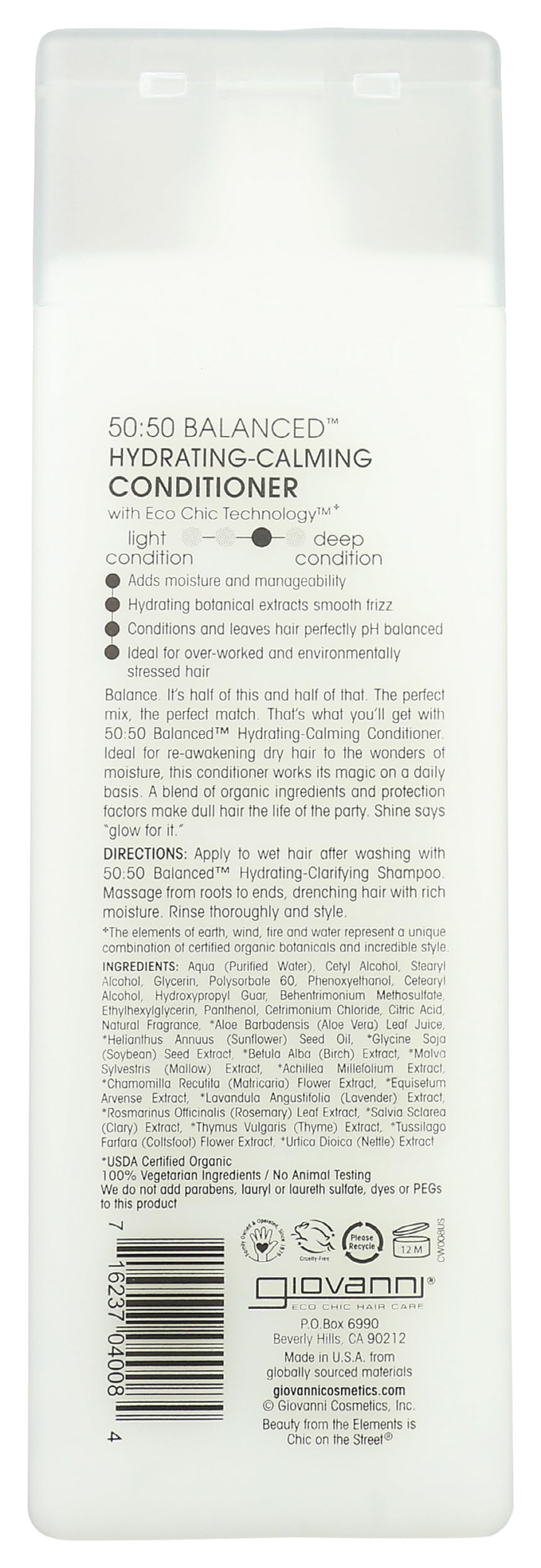 Cosmetics Condtnr 50 50 Balance Remo
