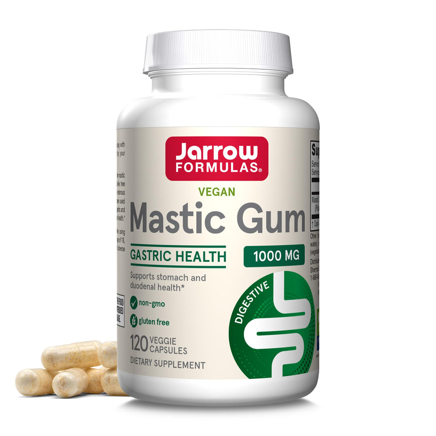 Formulas Mastic Gum Mediterranean Mastiha Tree Resin - 120 Capsules