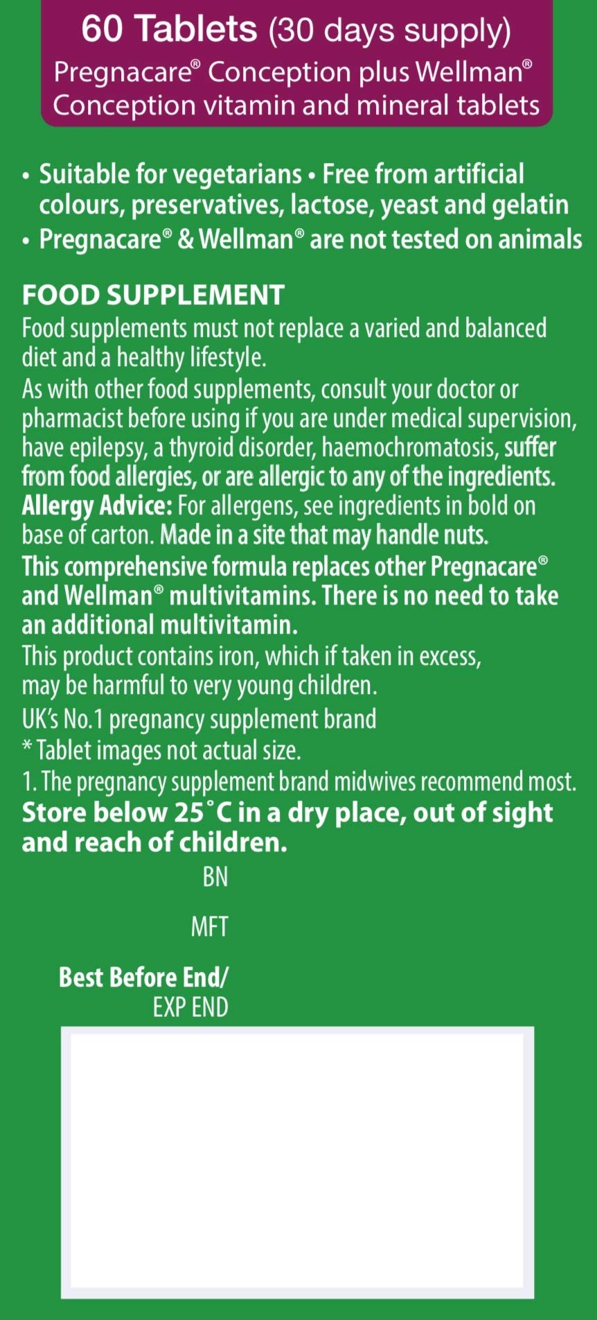 Vitabiotics - - His & Her Conception - 2x30 Tablets