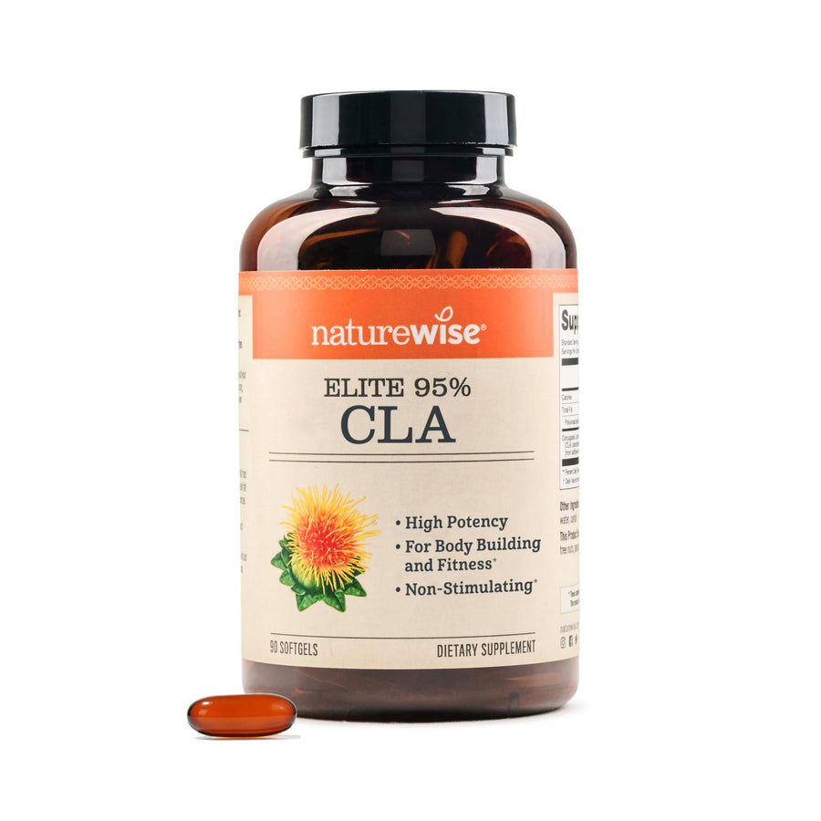 NatureWise CLA 1300 - 95% Active Conjugated Linoleic Ac