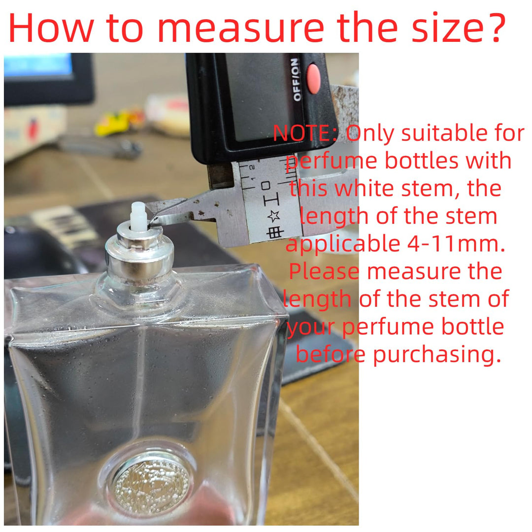 Perfume Refill Pump Tools, Perfume Dispenser with Adapter Tools for Perfumes Transfer to empty bottles, Include 2 Syringe for Replacement