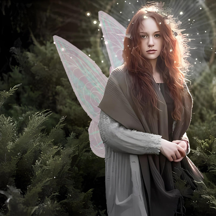 caretoto Fairy Wings for Adults Halloween Fairy Costume