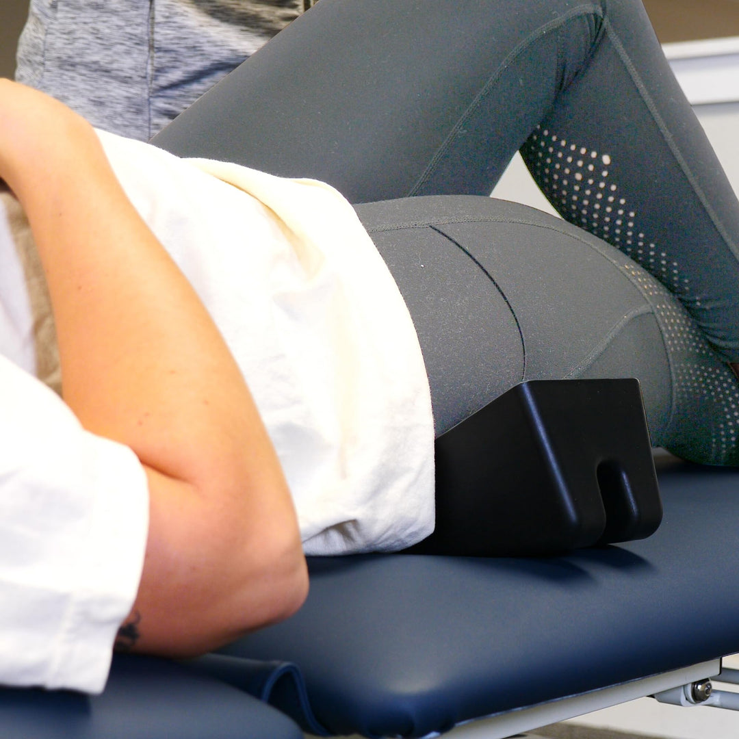 Original Norsk Mobilization Wedge - Physical Therapy Wedge for Testing, Mobilization and Manipulation of the Spine - Use in Clinic or at Home