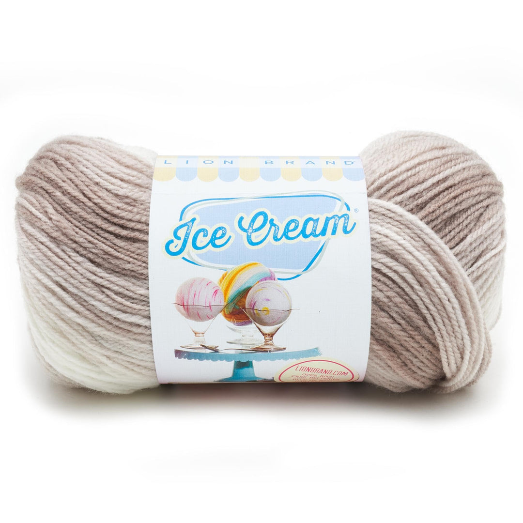 Ice Cream Baby Yarn, Coffee Multicolor, 1 Skein