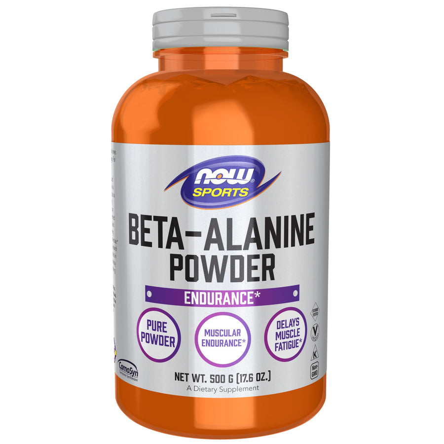 Sports Nutrition, Beta-Alanine Pure Powder 2,000 mg, Muscular Endurance*, 500 Grams