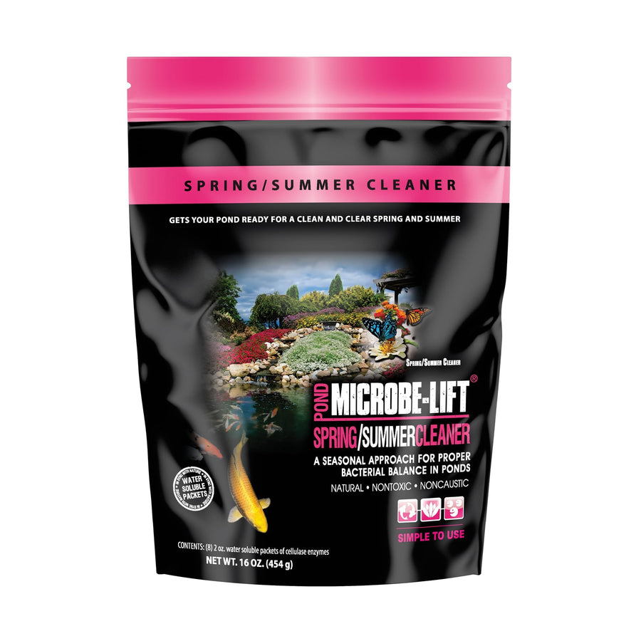 10XSSCX1 Spring and Summer Pond and Outdoor Water Garden Cleaner, Safe for Live Koi Fish, Plant Life, and Decor, 16 Ounces