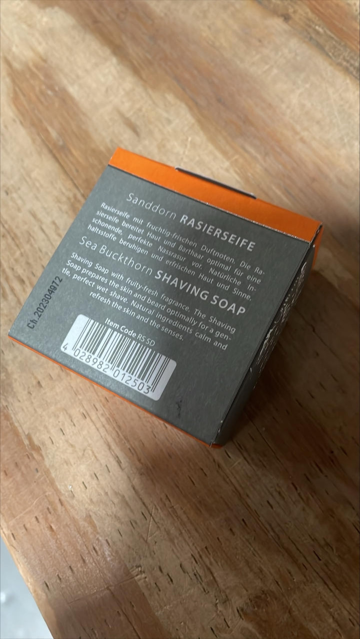 MÃƒÂƒÃ…Â“HLE Sea Buckthorn Hard Shaving Soap 65g by MÃƒ¼hle