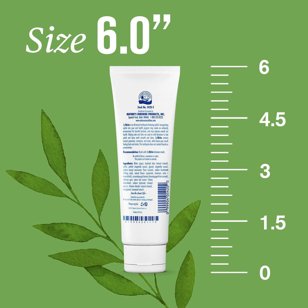Nature&#39;S Sunshine Xylibrite Xylitol Toothpaste,