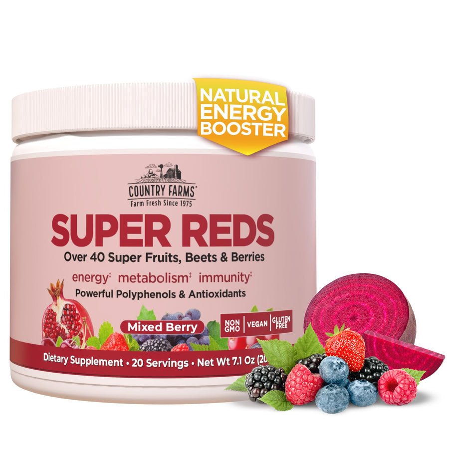 COUNTRY FARMS Super Reds, Energizing Polyphenol Superfo