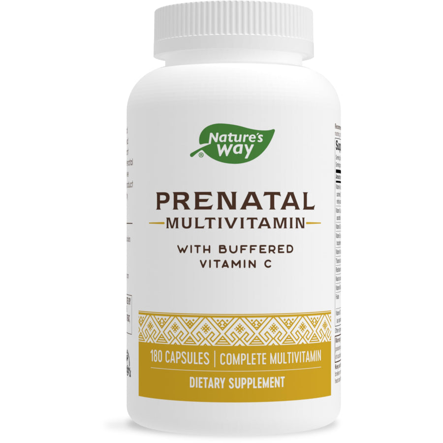 Prenatal Multivitamin, with folate for Healthy Brain and Spinal Development*, 180 Capsules