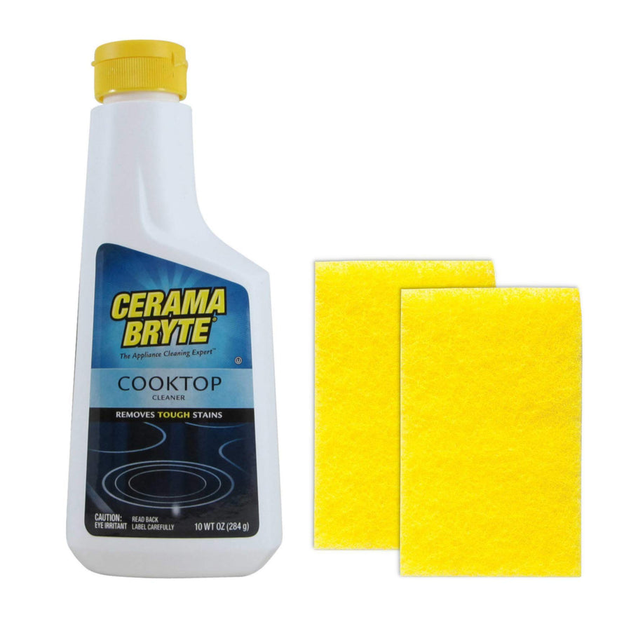 Cerama Bryte Ceramic Cooktop Cleaner (10 oz), 2 Cleanin