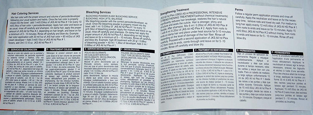 PLEX Defender &amp; Repair Bundle - 3 Items: PLEX Bond Treatment Kit, Shampoo, and Conditioner by JKS ALL Hair