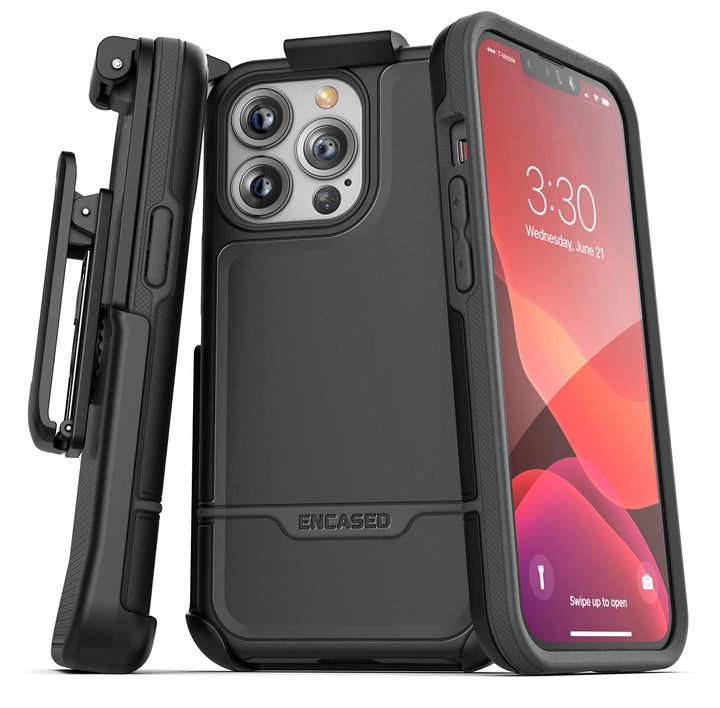 Encased Rebel Designed for iPhone 13 Pro Max Belt Clip 