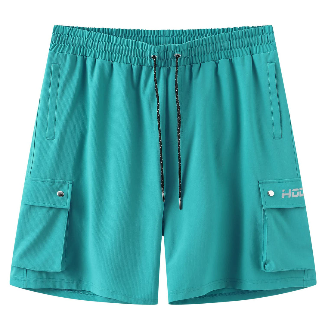 Mens Swim Trunks 9 Quick Dry Swim Shorts with Mesh Lining and Pockets Navy S