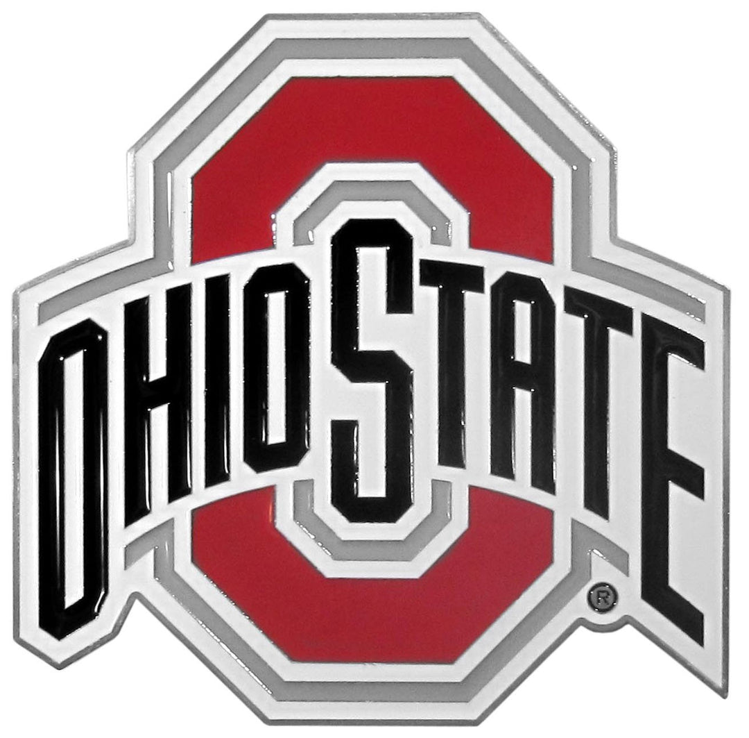 Siskiyou NCAA Ohio State Buckeyes Trailer Hitch Cover, Class II & III