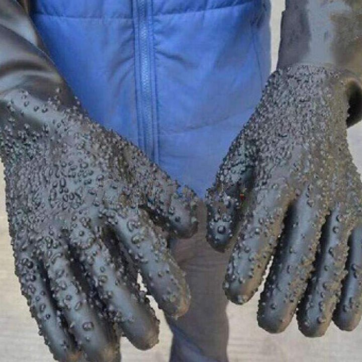 23.6 Rubber Sandblasting Sandblaster Gloves for Sandblast Cabinets