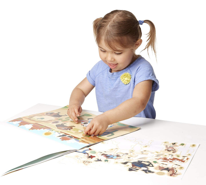 Melissa &amp; Doug Reusable Sticker Pads Set: Adventure - 245+ Stickers